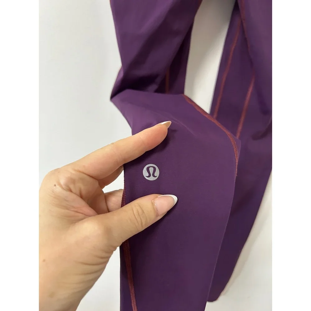 Lululemon Align High Rise Ankle Leggings‎ Plum Purple Womens Size 4